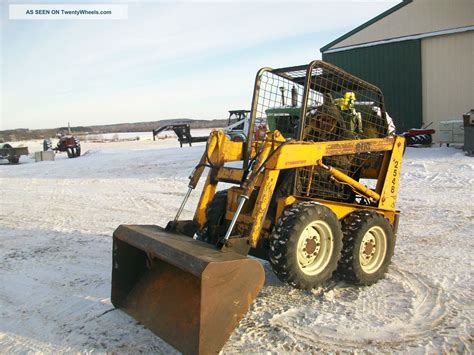 erickson 2548 skid steer specs|erickson 2548 ford cl20.